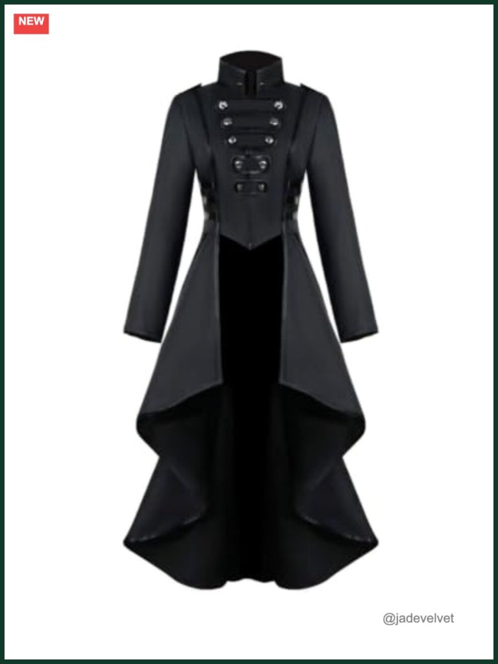 Gothic Steampunk Corset Tailcoat Medieval Halloween Costume